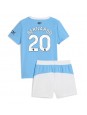 Billige Manchester City Bernardo Silva #20 Hjemmedraktsett Barn 2025-26 Kortermet (+ Korte bukser)